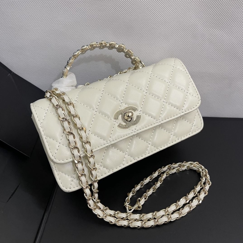 Ch**el top handle bags
